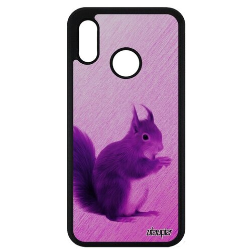 фото Красивый чехол на смартфон // huawei p20 lite // "белка" стиль белочка, utaupia, розовый
