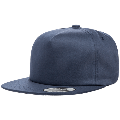 фото Кепка flexfit 6502 - unstructured 5- panel snapback navy