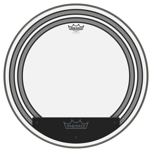 Пластик для барабана REMO PW-1324-00 remo pr 1324 00 24 powerstroke pro clear пластик 24 для бас барабана