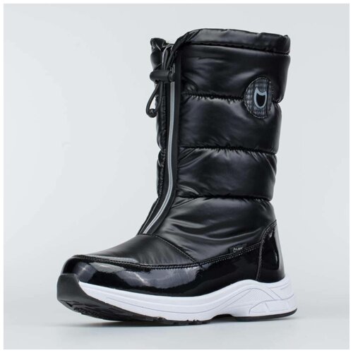 фото Мембранная обувь для девочек котофей 664986-43 размер 35 цвет черный