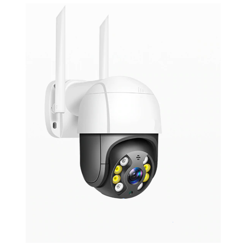 Уличная/домашняя IP камера видеонаблюдения WiFi smart camera 1080P 2 МР Black-White