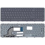 Клавиатура для ноутбука HP Pavilion 15-e 15-g 15t-e черная с рамкой - изображение