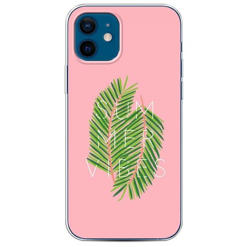фото Силиконовый чехол "summer vibes" на apple iphone 12/12 pro / айфон 12/12 pro case place