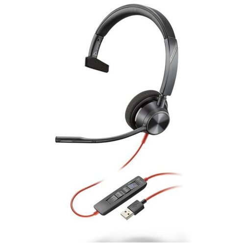 фото Plantronics blackwire 3310-m usb-a проводная гарнитура с шумоподавлением ( 212703-01 )