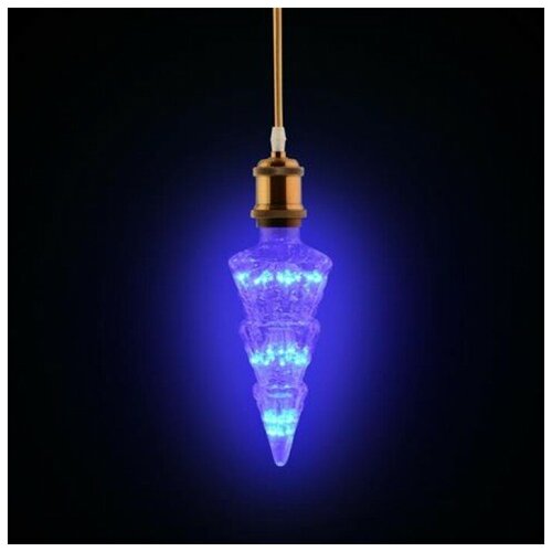 Лампа светодиодная (HRZ33002786) Horoz Pine 001-059-0002 синий