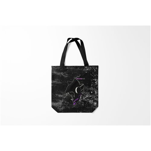 фото Сумка-шоппер / 40х40 см / разная музыка / электронная monstercat burnettie