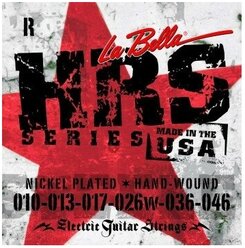 La Bella Hard Rockin' Steel Regular HRS-R (10-46) струны для электрогитары