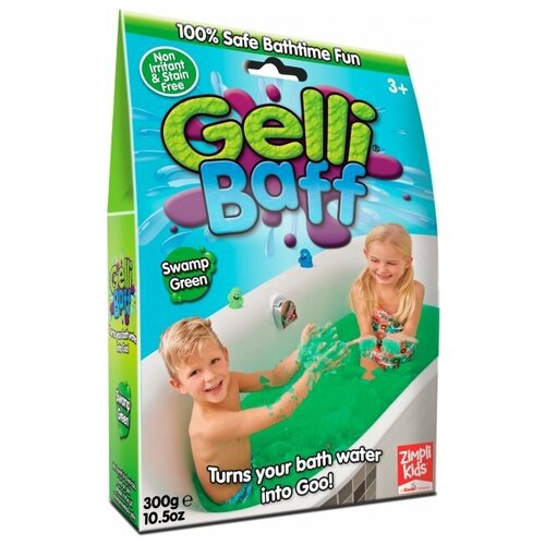 Набор для купания Gelli Baff Green (гель) - зеленый