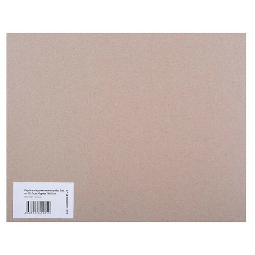 Бумага для рисования Картон для художественных работ 240х300 1010г/м Арт-Техника 21112 4 шт.