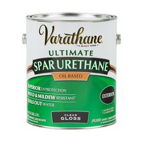 Varathane Premium Spar Urethane Лак уретан-алкидный органорастворимый для наружных работ (глянцевый, 3,78 л)