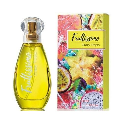 Туалетная вода женская Fruttissimo Сумасшедшие тропики, 35 мл Brocard Parfums 4683011 .