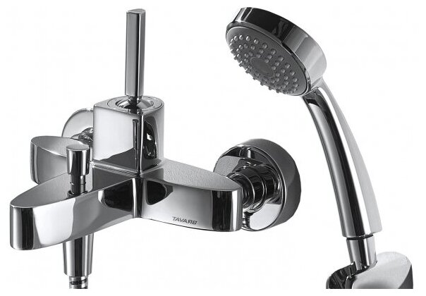 Смеситель для ванны Bravat Spring F679113C-B, хром