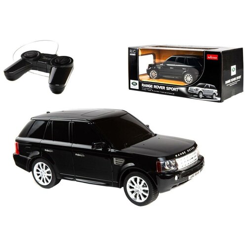 Радиоуправляемая машинка Rastar Range Rover Sport, 20 см, черный, 27MHZ, 1:24 (30300B)