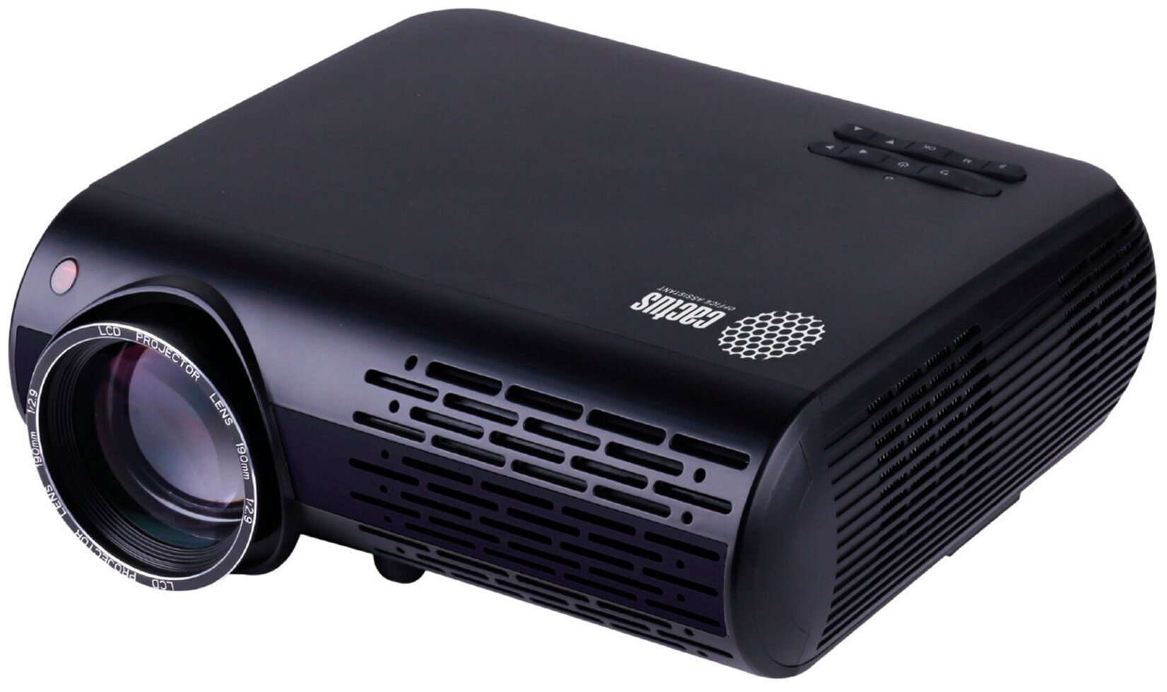 Проектор Cactus CS-PRO02B WXGA-A 1280x800 3000 lm 20001 черный