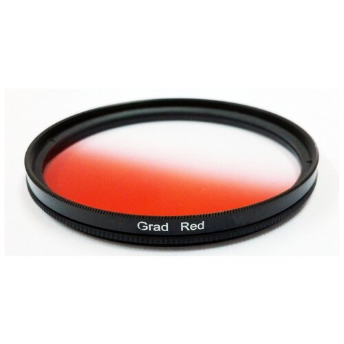 Светофильтр Zomei градиентный красный (gradual color red) - 58mm