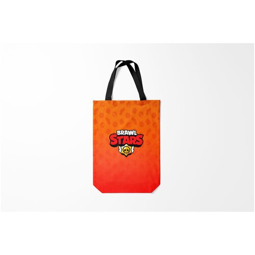 фото Сумка-шоппер / 31х42 см / геймерам / brawl stars stars. burnettie