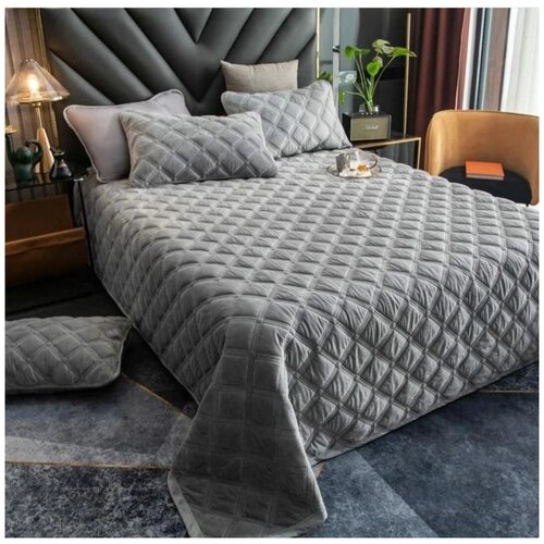 Покрывало Велюр стеганое 