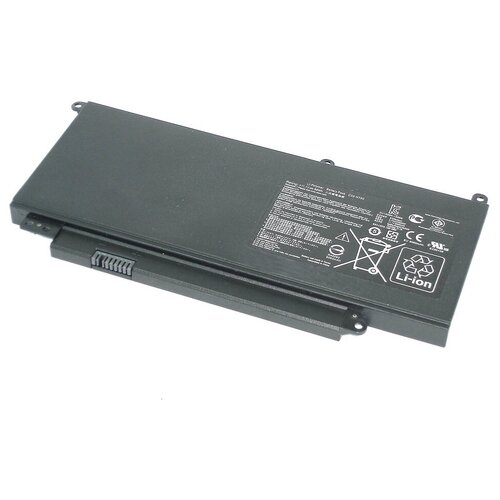 Аккумуляторная батарея для ноутбука Asus N750JK 11.1V 6200mAh C32-N750 черная аккумулятор asus c32 n750 для ноутбуков