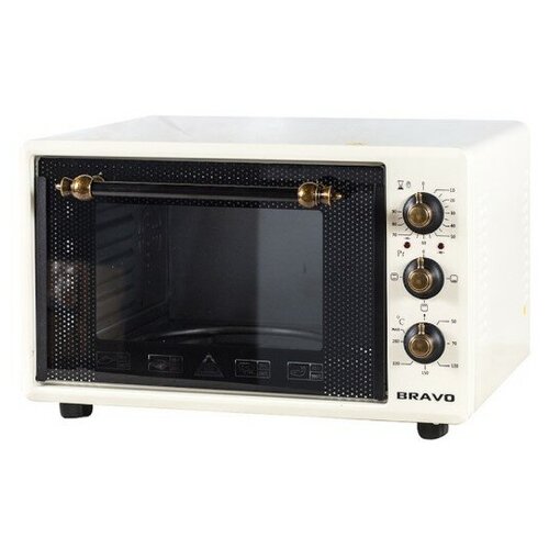BRAVO Мини-печь Bravo FO-45BR 1600 Вт 45 л 50-300С таймер бежевая 1630700₽