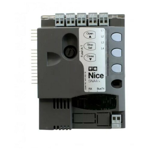Блок управления NICE SNA4/A используется в SN6041/B, SPIN40/A, SPIN6041