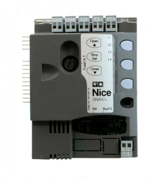 Блок управления NICE SNA4/A используется в SN6041/B, SPIN40/A, SPIN6041