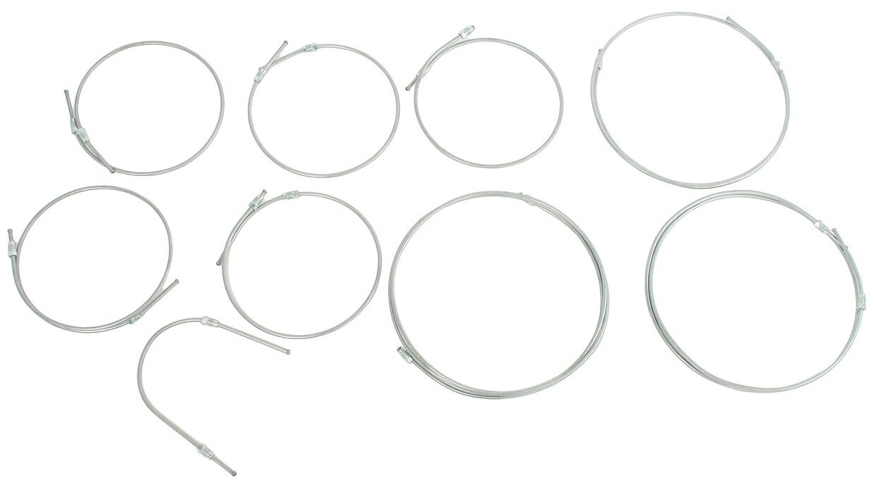 фото Трубка тормозная ГАЗ-3302 комплект 9шт. (сталь) ижавтоторм - арт. 3302-3506000И