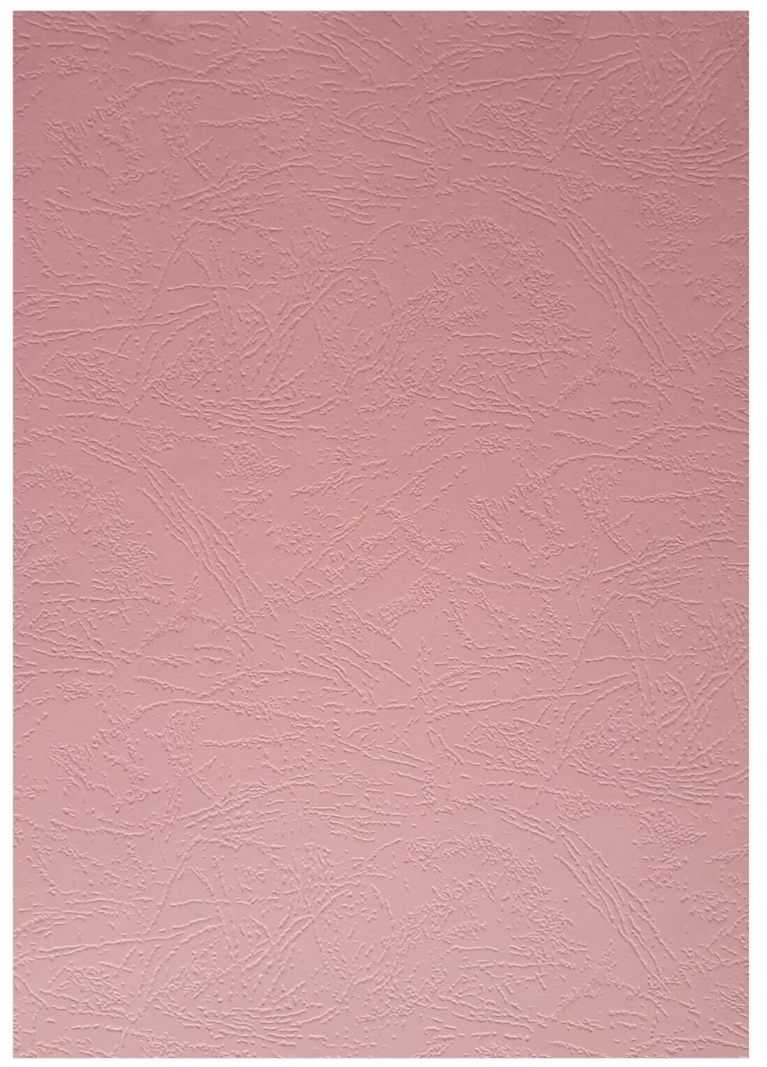 Обложки картон кожа А4 230г/м2 розовые (100)