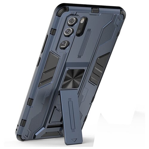 фото Противоударный чехол с подставкой transformer для huawei p30 pro black panther
