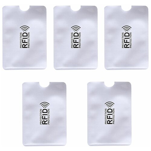 фото Набор чехлов для пластиковых карт с защитой rfid tilusero