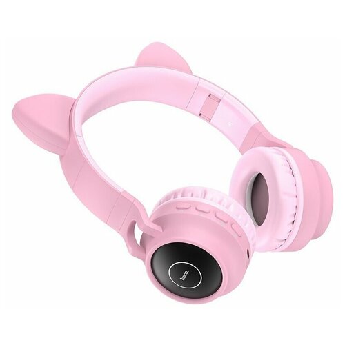 Беспроводные наушники HOCO W27 Cat ear, розовый беспроводные наушники cat ear vzv 28m ru розовый