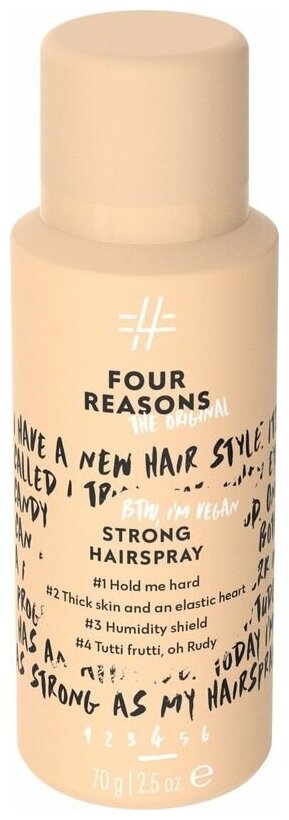 Лак для волос сильной фиксации Four Reasons Original Strong Hairspray 100 мл