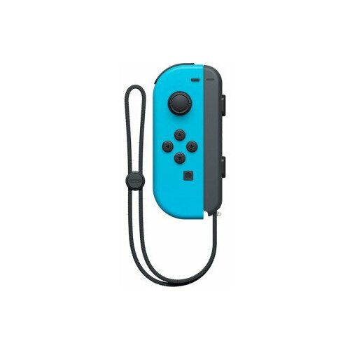 Геймпад для Switch Nintendo контроллер Joy-Con левый неоновый синий