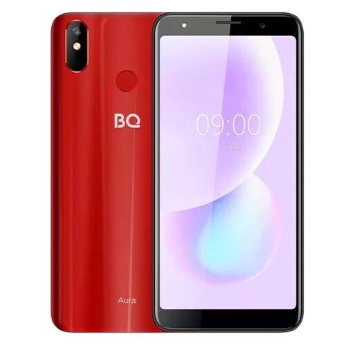 фото Смартфон bq 6022g aura 2/16 гб, красный