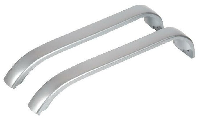 Ручка двери для холодильника Bosch (комплект 2 шт), (Серебро)