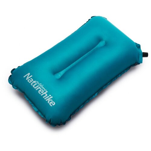 Подушка Naturehike 2022 Sponge Automatic Inflating Pillow Light Blue