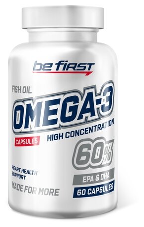 Be First Omega-3 60% High Concentration капс.