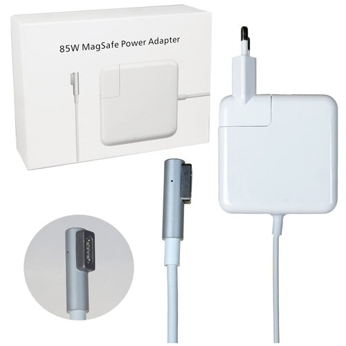 Блок питания MG319 MagSafe 85W (18,5V/4,6A) зарядное устройство MagSafe со встроенным кабелем блок питания mg319 magsafe 85w 18 5v 4 6a зарядное устройство magsafe со встроенным кабелем