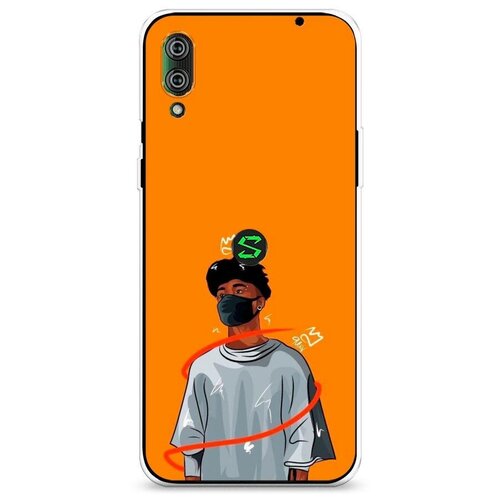 фото Силиконовый чехол "в маске 1" на xiaomi black shark 2 pro / сяоми блэк шарк 2 про case place