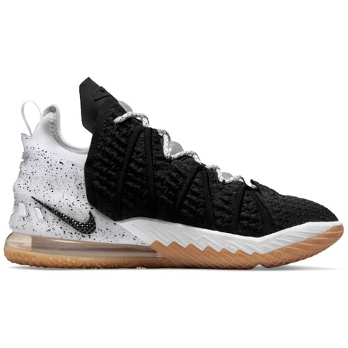 фото Кроссовки nike lebron 18 ep black/white/gum / 41 eu