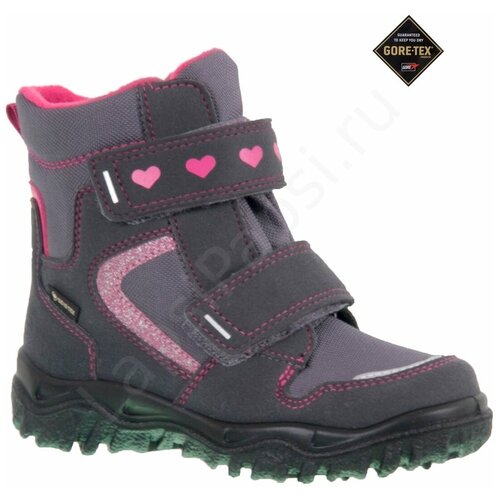 фото Ботинки superfit, размер 29, серый