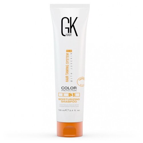GKhair (Global Keratin) Moisturizing Shampoo Color Protection (Увлажняющий шампунь с защитой цвета) 100 мл.