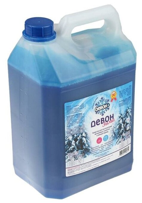 Жидкость для биотуалета "Девон-Зима", 5 л, для нижнего бака 4128701 - фотография № 2