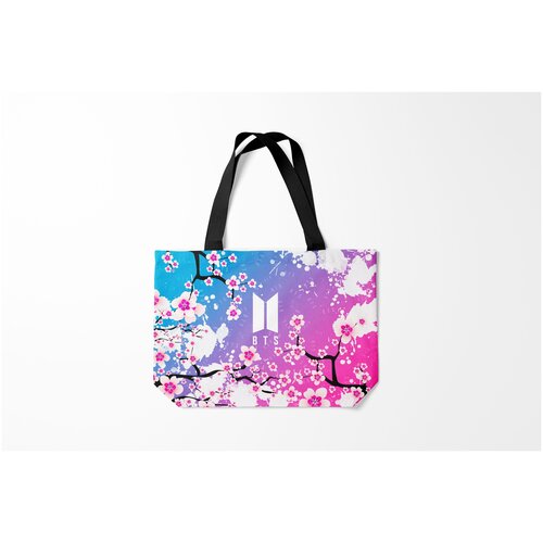 фото Сумка-шоппер / 46х35 см / k pop / bts burnettie