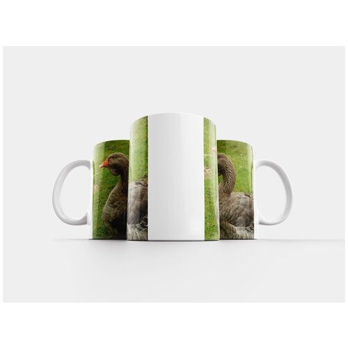 фото Кружка "птица, гусь, водоплавающих птиц" 320 мл lotsprints