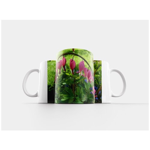 фото Кружка "расцветает, плачущее сердце, цветочная арка" 320 мл lotsprints