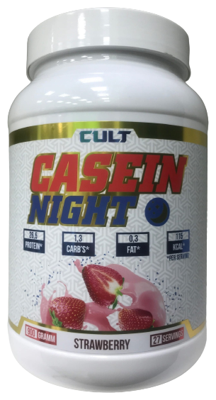 Cult Protein Casein - 900 грамм, клубника