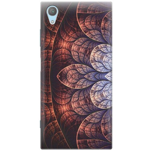 фото Re:pa накладка transparent для sony xperia xa1 plus с принтом "умиротворенность"