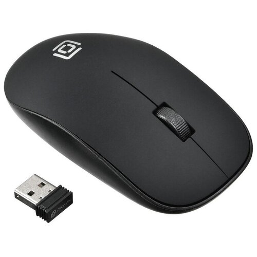 Мышь компьютерная Oklick 515MW чпурп оптическая 1200dpi беспроводная USB 120600₽