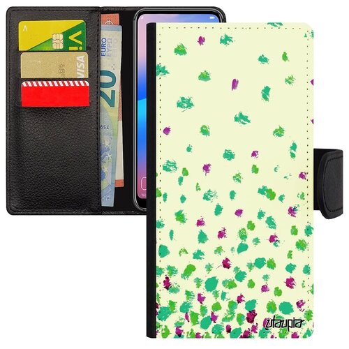 фото Чехол-книжка для мобильного // galaxy s7 edge // "снег" пятна дизайн, utaupia, белый