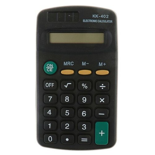Калькулятор карманный 08-разрядный KK-402 работает только от батарейки 556064